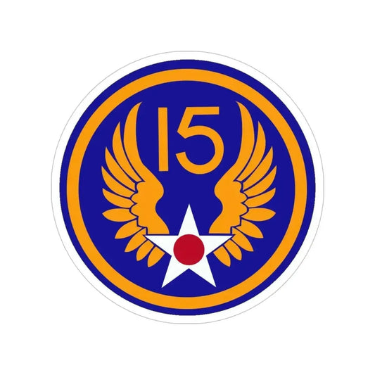 15 Air Force (U.S. Army) Transparent STICKER Die-Cut Vinyl Decal 6 Inch - The Sticker Space