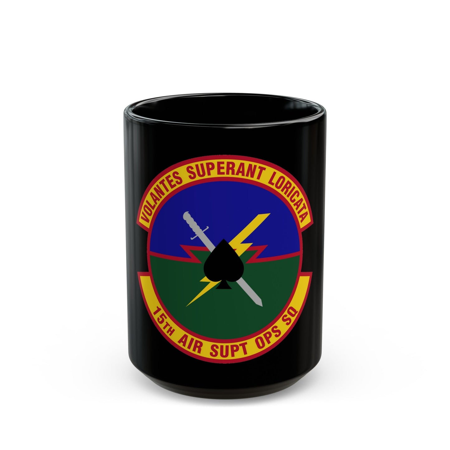 15 Air Support Operations Squadron ACC (U.S. Air Force) Black Coffee Mug-15oz-The Sticker Space
