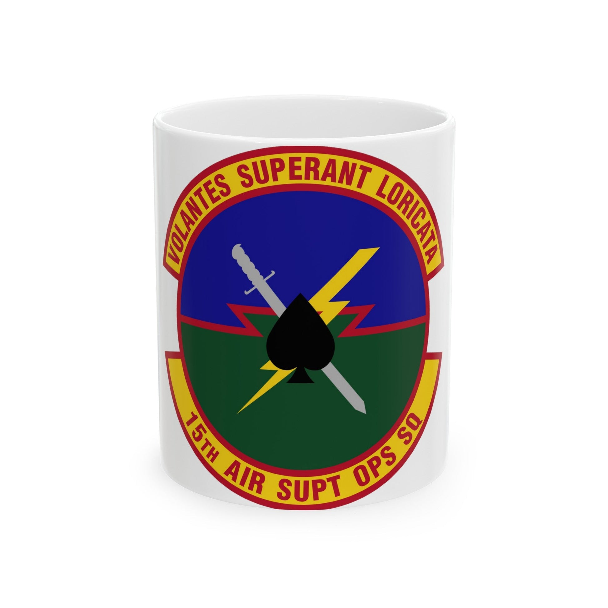 15 Air Support Operations Squadron ACC (U.S. Air Force) White Coffee Mug-11oz-The Sticker Space