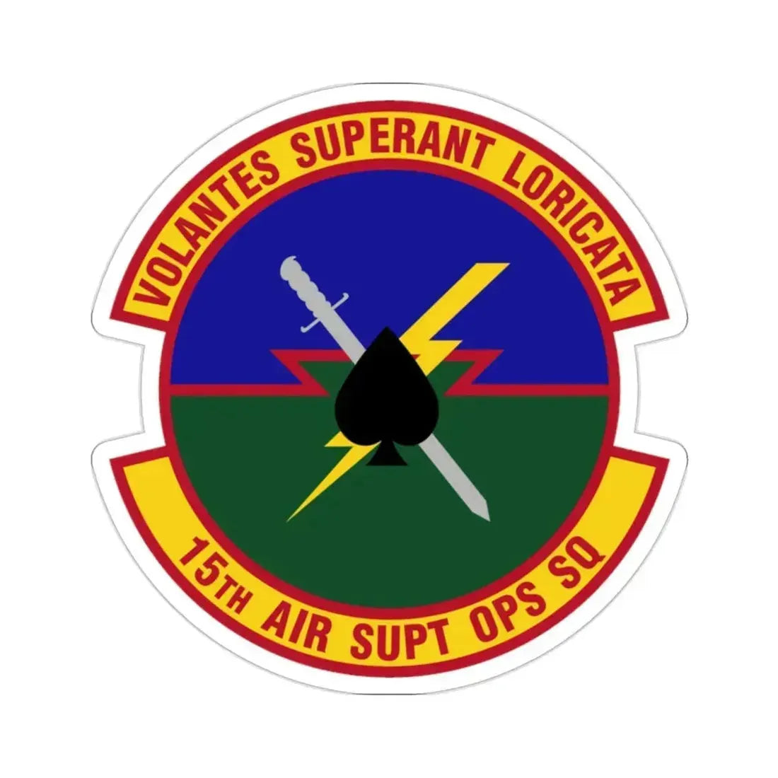 15 Air Support Operations Squadron ACC (U.S. Air Force) STICKER Vinyl Die-Cut Decal 2 Inch - The Sticker Space