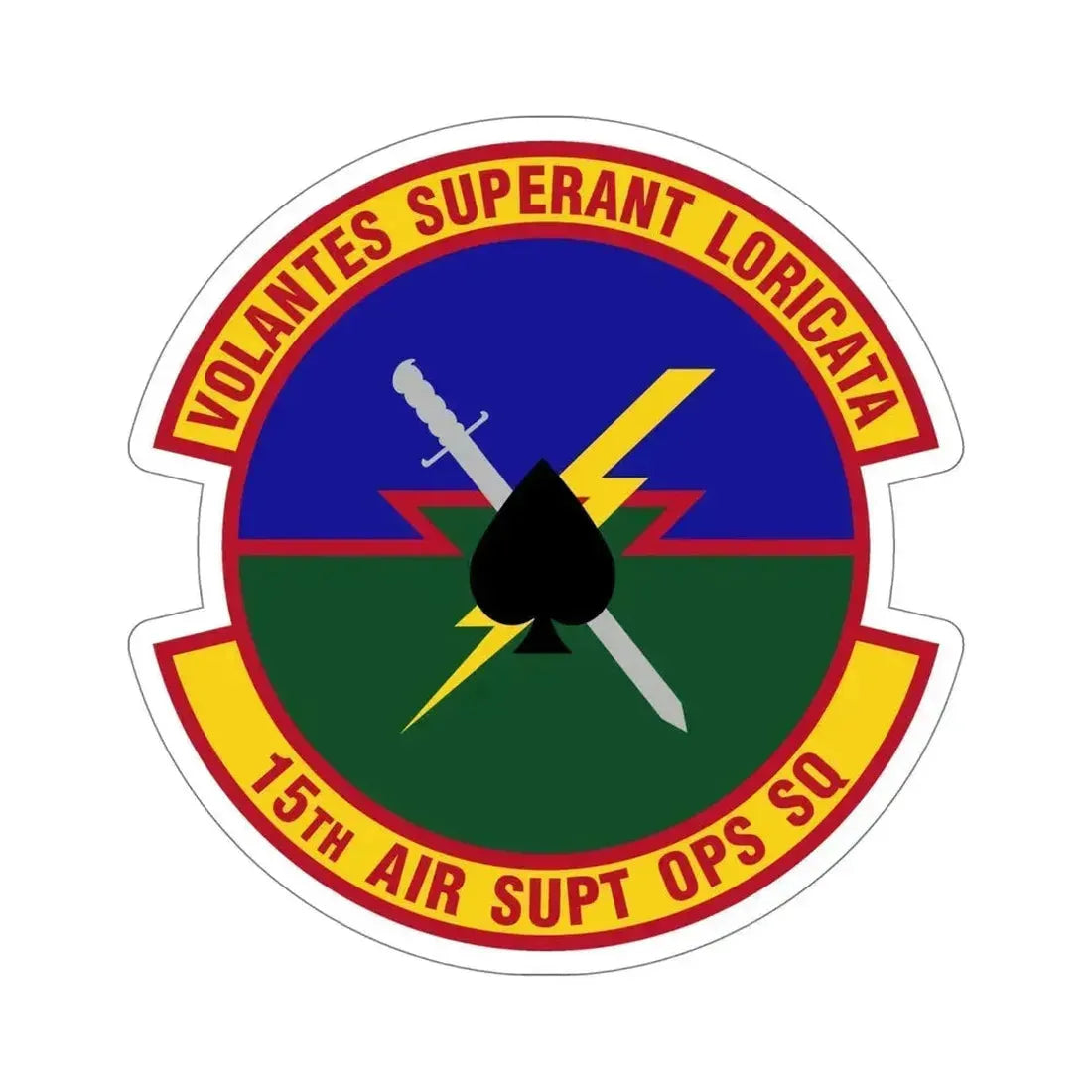 15 Air Support Operations Squadron ACC (U.S. Air Force) STICKER Vinyl Die-Cut Decal 6 Inch - The Sticker Space
