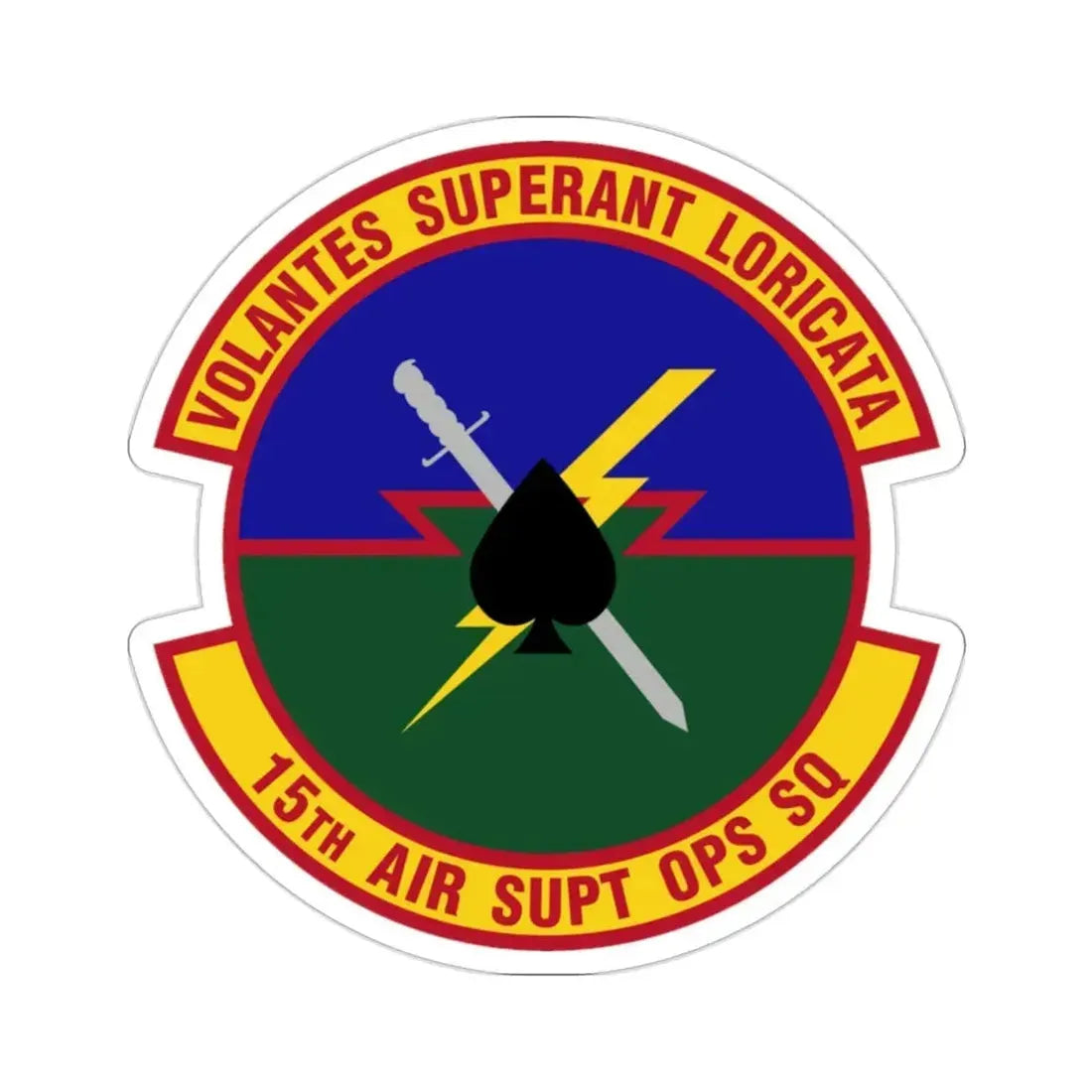 15 Air Support Operations Squadron ACC (U.S. Air Force) STICKER Vinyl Die-Cut Decal - The Sticker Space