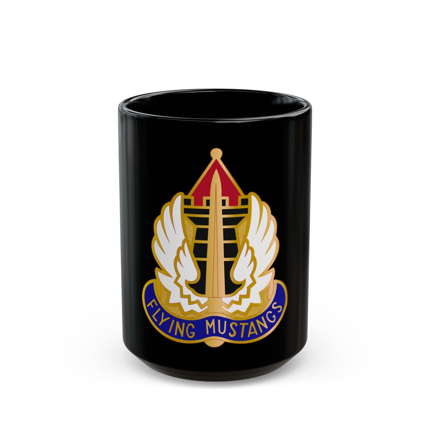 15 Aviation Group (U.S. Army) Black Coffee Mug-15oz-The Sticker Space