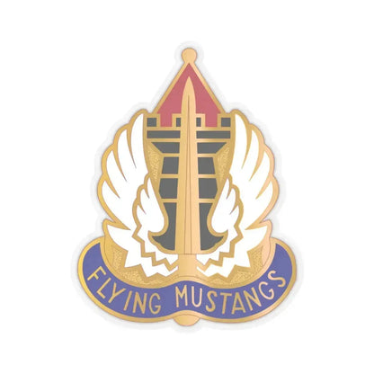 15 Aviation Group (U.S. Army) STICKER Vinyl Kiss-Cut Decal 4 Inch Transparent - The Sticker Space