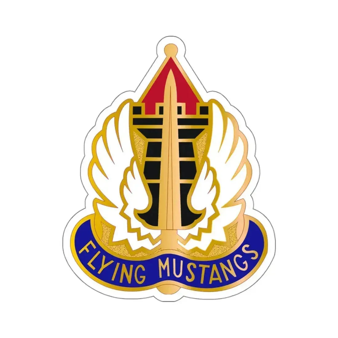 15 Aviation Group (U.S. Army) STICKER Vinyl Kiss-Cut Decal 4 Inch White - The Sticker Space