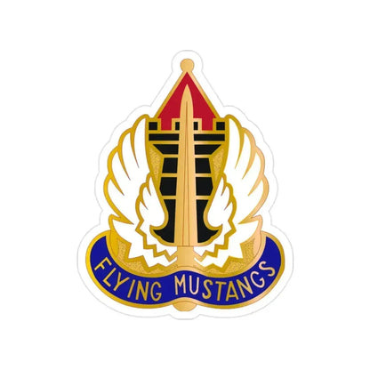 15 Aviation Group (U.S. Army) Transparent STICKER Die-Cut Vinyl Decal 2 Inch - The Sticker Space