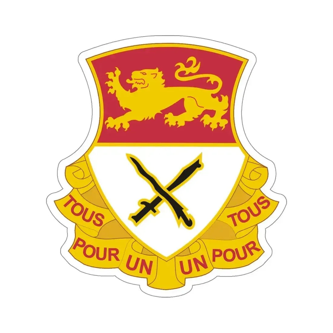 15 Cavalry Regiment (U.S. Army) STICKER Vinyl Die-Cut Decal 6 Inch - The Sticker Space