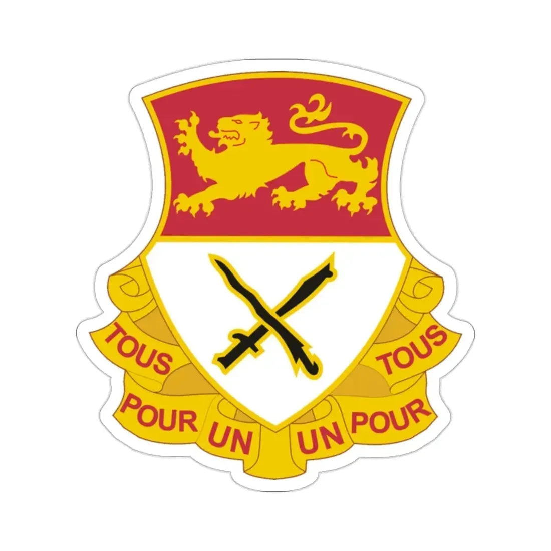 15 Cavalry Regiment (U.S. Army) STICKER Vinyl Die-Cut Decal - The Sticker Space