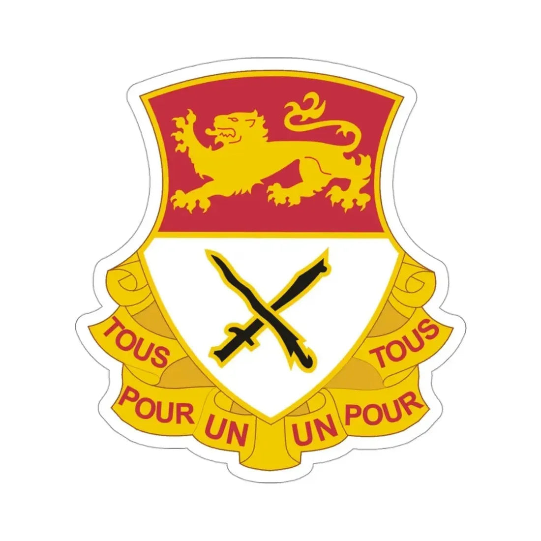 15 Cavalry Regiment (U.S. Army) STICKER Vinyl Die-Cut Decal - The Sticker Space