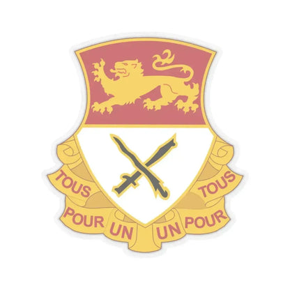 15 Cavalry Regiment (U.S. Army) STICKER Vinyl Kiss-Cut Decal 6 Inch Transparent - The Sticker Space