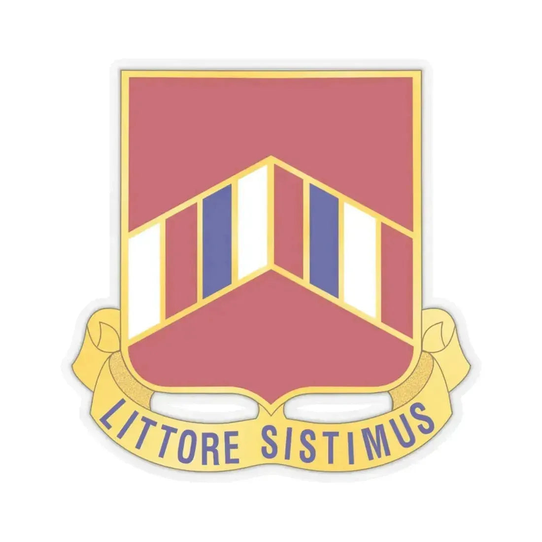 15 Coast Artillery Regiment (U.S. Army) STICKER Vinyl Kiss-Cut Decal 4 Inch Transparent - The Sticker Space