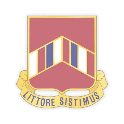 15 Coast Artillery Regiment (U.S. Army) STICKER Vinyl Kiss-Cut Decal 4 Inch Transparent - The Sticker Space