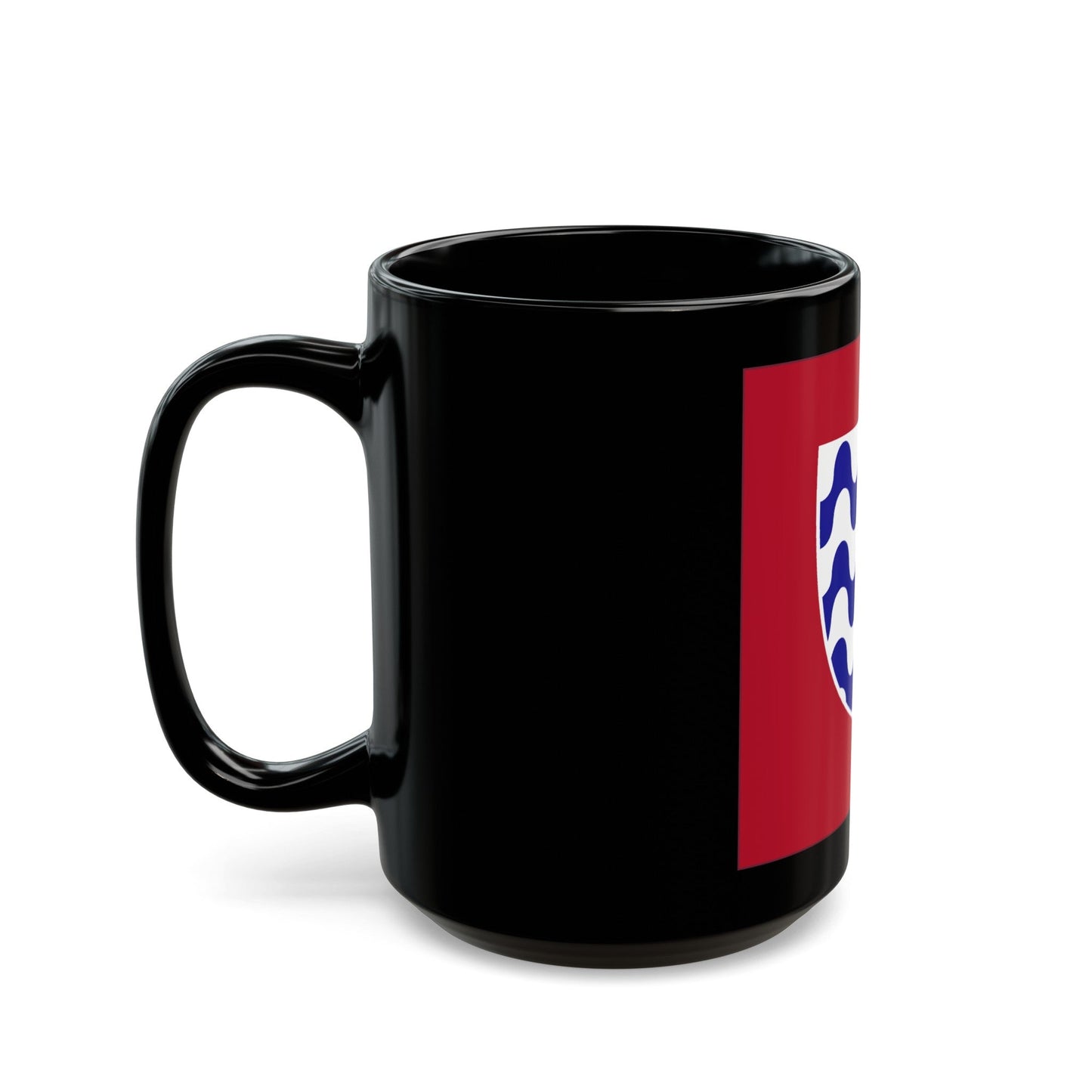 15 Group (U.S. Army) Black Coffee Mug-The Sticker Space