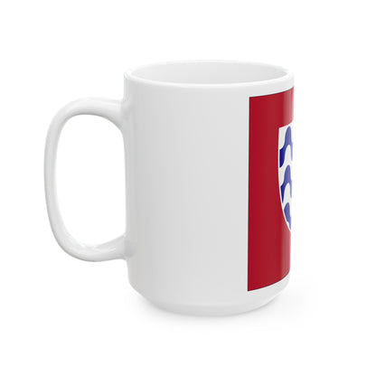 15 Group (U.S. Army) White Coffee Mug-The Sticker Space