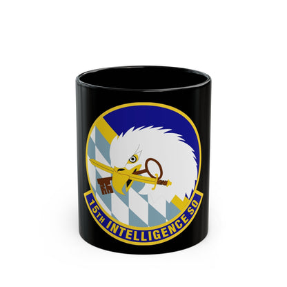 15 Intelligence Squadron ACC (U.S. Air Force) Black Coffee Mug-11oz-The Sticker Space