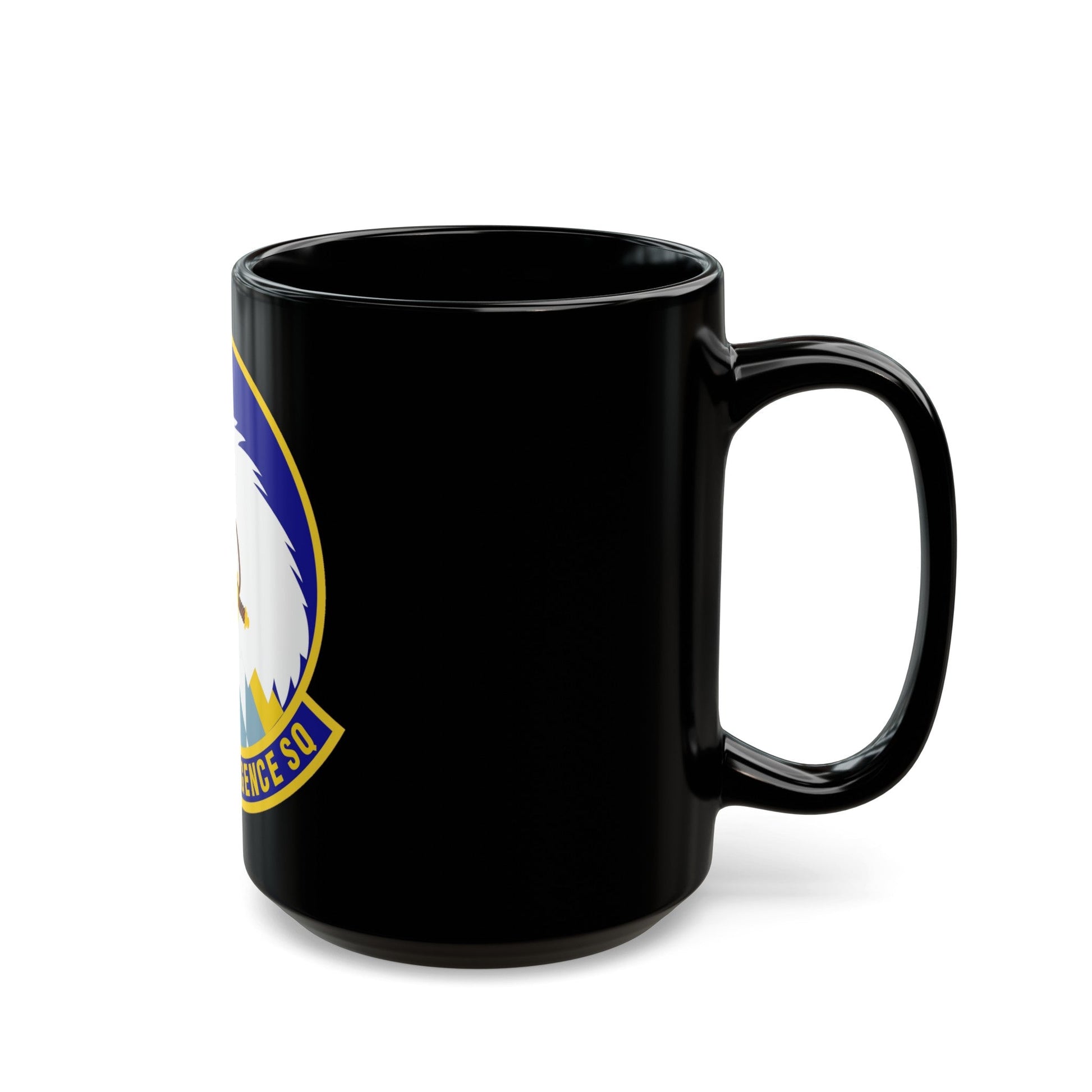 15 Intelligence Squadron ACC (U.S. Air Force) Black Coffee Mug-The Sticker Space