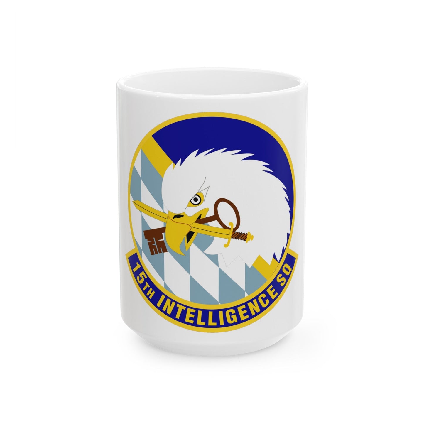 15 Intelligence Squadron ACC (U.S. Air Force) White Coffee Mug-15oz-The Sticker Space