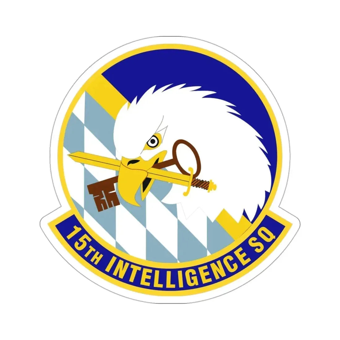 15 Intelligence Squadron ACC (U.S. Air Force) STICKER Vinyl Die-Cut Decal - The Sticker Space