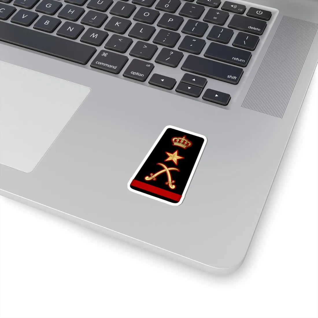 15. KNF LG (Kuwait) (Military Rank) STICKER Vinyl Kiss-Cut Decal - The Sticker Space