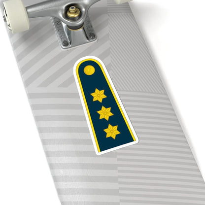 15 Lithuania Air Force CPT (Lithuania) (Military Rank) STICKER Vinyl Kiss-Cut Decal - The Sticker Space