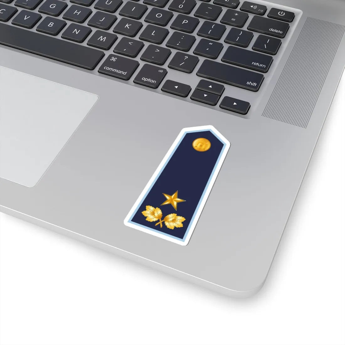 15 LVAF BG (Latvia) (Military Rank) STICKER Vinyl Kiss-Cut Decal - The Sticker Space