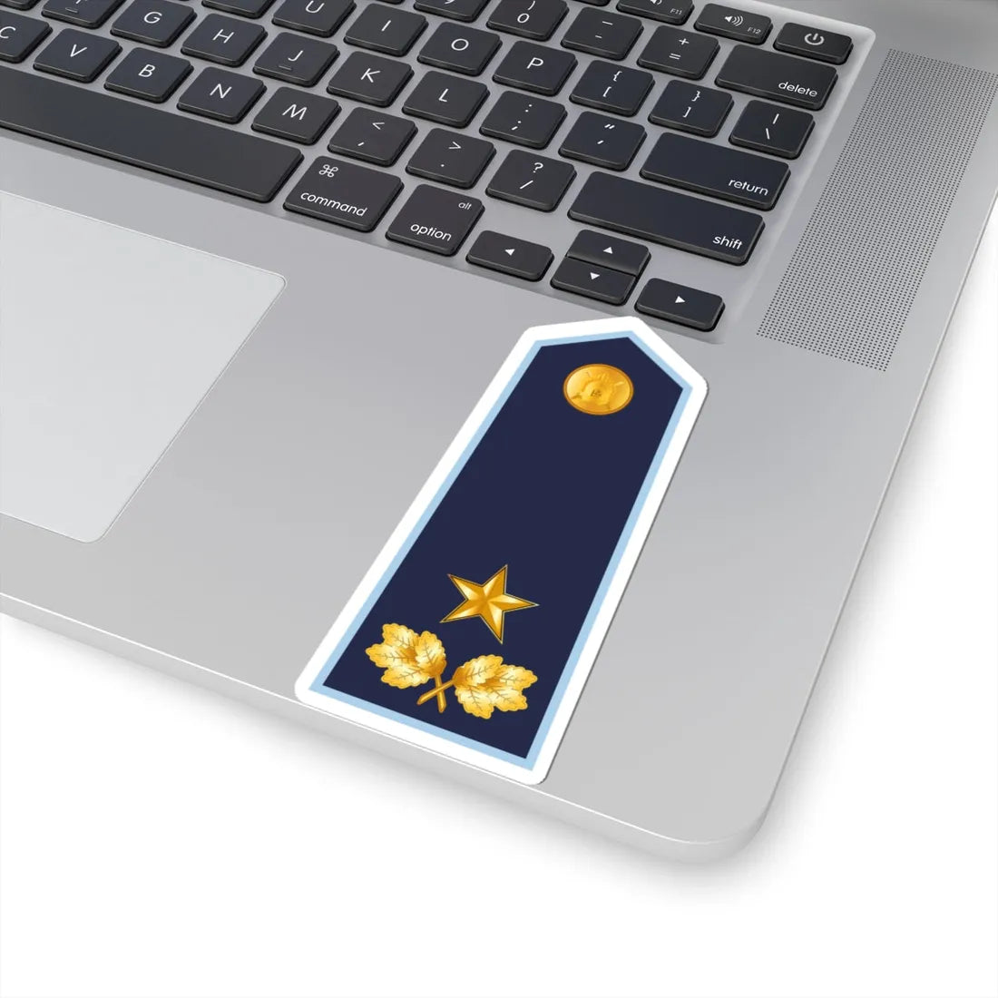 15 LVAF BG (Latvia) (Military Rank) STICKER Vinyl Kiss-Cut Decal - The Sticker Space