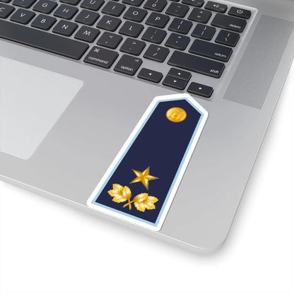 15 LVAF BG (Latvia) (Military Rank) STICKER Vinyl Kiss-Cut Decal - The Sticker Space