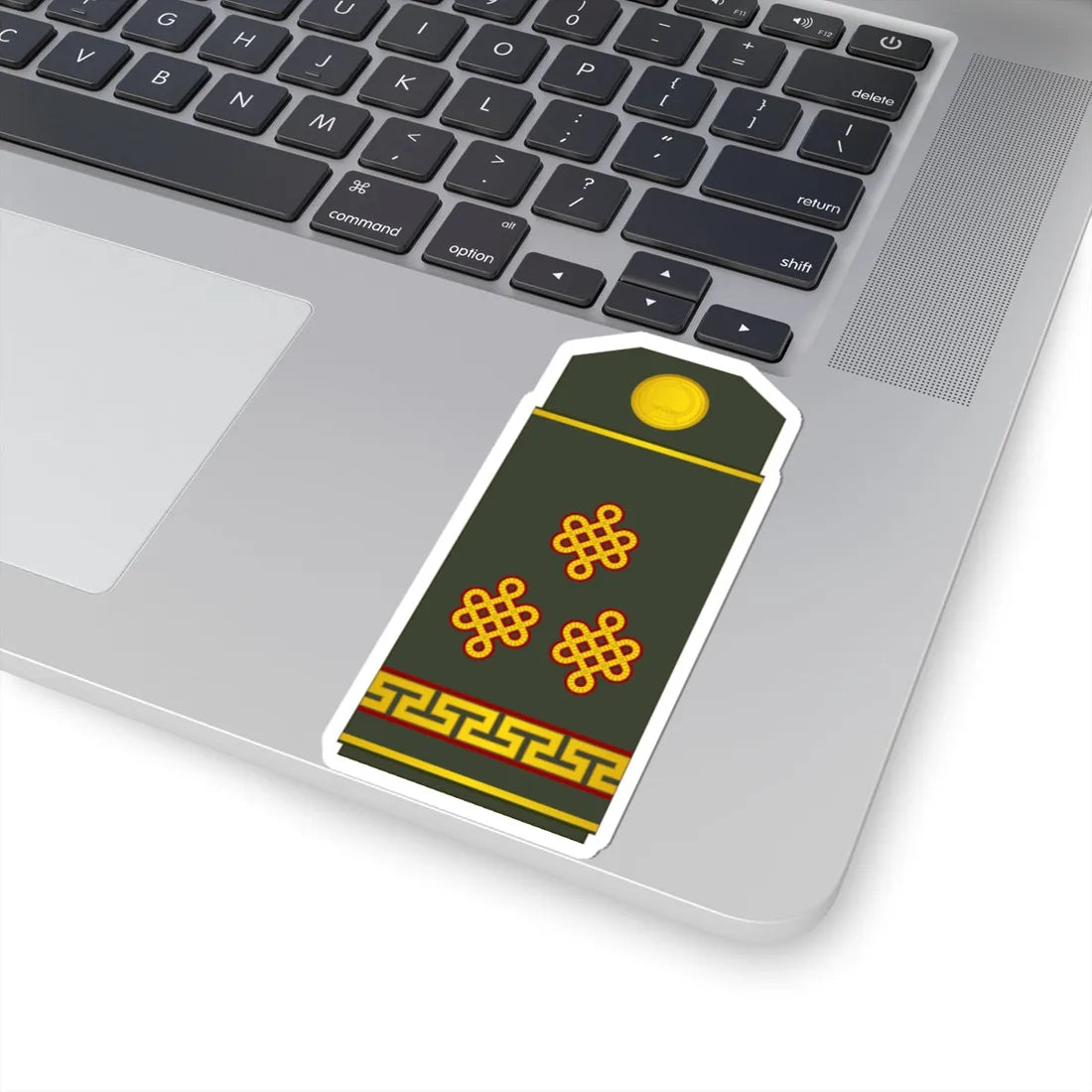 15 Mongolian Army COL (Mongolia) (Military Rank) STICKER Vinyl Kiss-Cut Decal - The Sticker Space