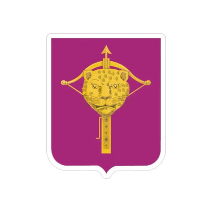 15 Ordnance Battalion 2 (U.S. Army) REVERSE PRINT Transparent Die-Cut STICKER 2 Inch Die-Cut Transparent - The Sticker Space