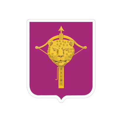 15 Ordnance Battalion 2 (U.S. Army) REVERSE PRINT Transparent Die-Cut STICKER 3 Inch Die-Cut Transparent - The Sticker Space