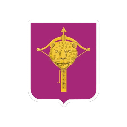 15 Ordnance Battalion 2 (U.S. Army) REVERSE PRINT Transparent Die-Cut STICKER 6 Inch Die-Cut Transparent - The Sticker Space