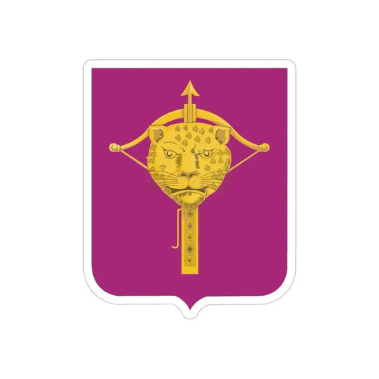 15 Ordnance Battalion 2 (U.S. Army) REVERSE PRINT Transparent Die-Cut STICKER 6 Inch Die-Cut Transparent - The Sticker Space