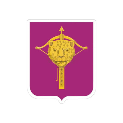 15 Ordnance Battalion 2 (U.S. Army) REVERSE PRINT Transparent Die-Cut STICKER - The Sticker Space