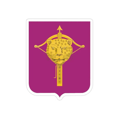 15 Ordnance Battalion 2 (U.S. Army) REVERSE PRINT Transparent Die-Cut STICKER - The Sticker Space