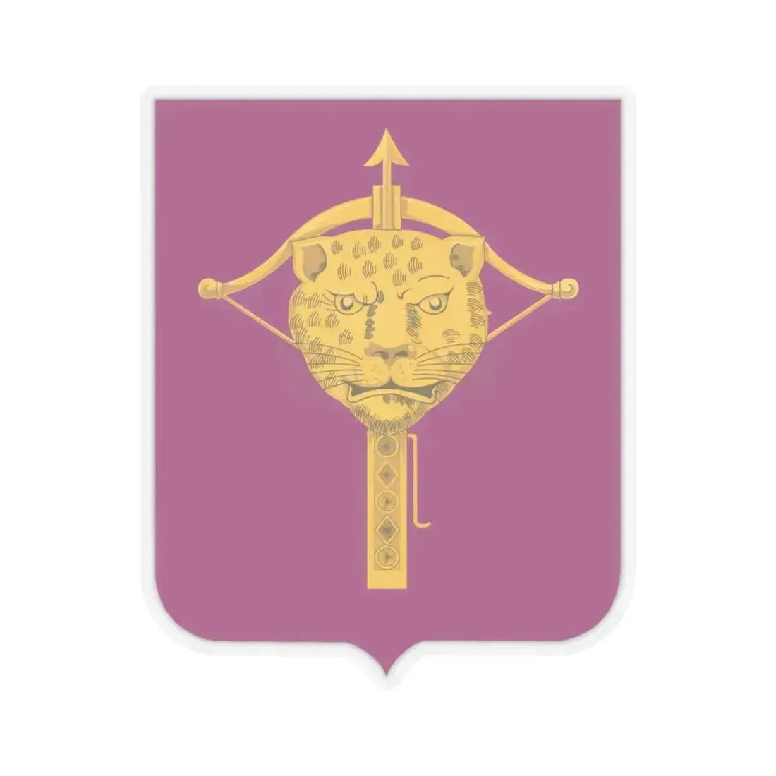 15 Ordnance Battalion 2 (U.S. Army) STICKER Vinyl Kiss-Cut Decal 4 Inch Transparent - The Sticker Space