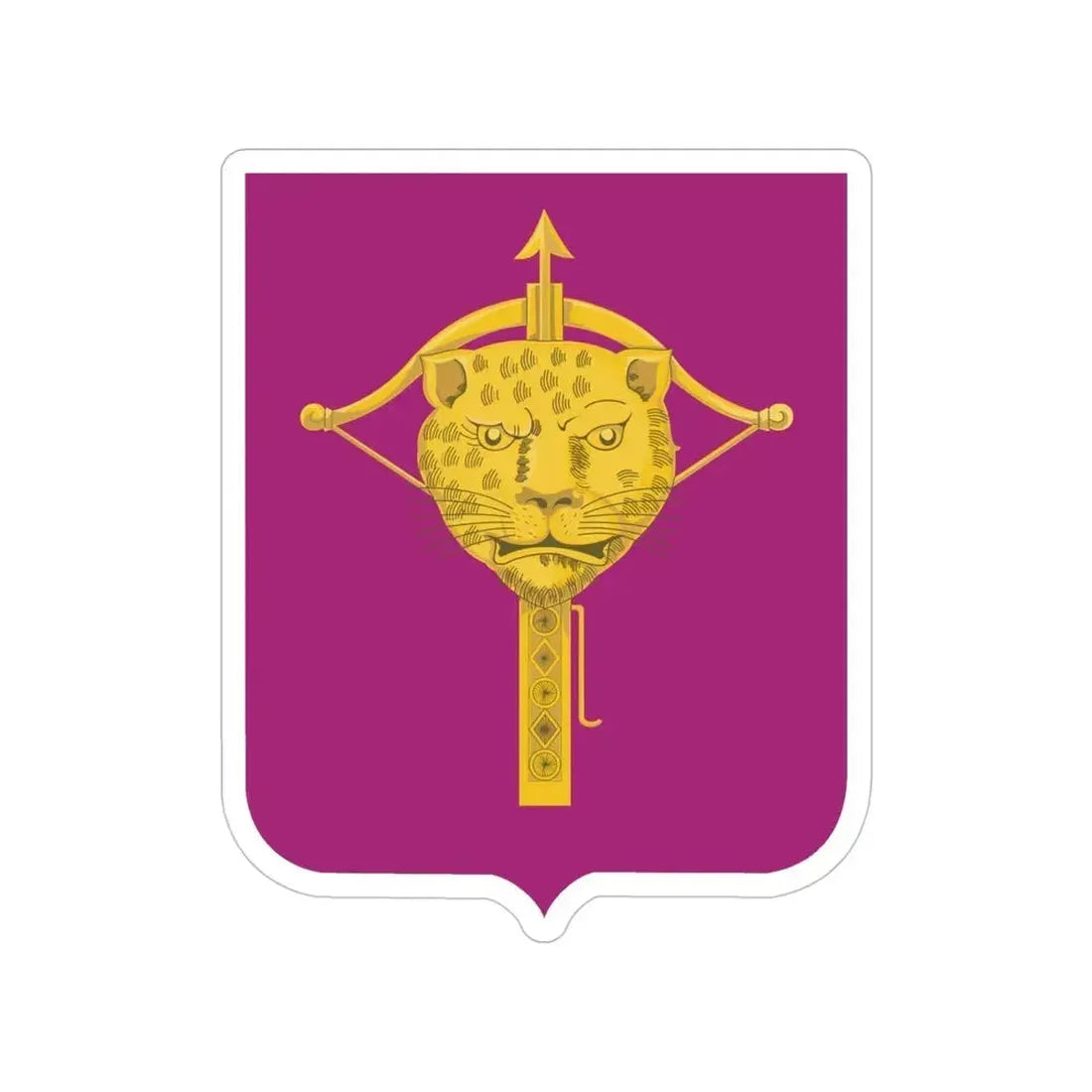 15 Ordnance Battalion 2 (U.S. Army) Transparent STICKER Die-Cut Vinyl Decal 5 Inch - The Sticker Space