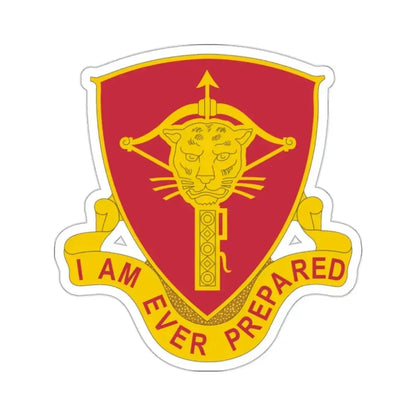 15 Ordnance Battalion (U.S. Army) STICKER Vinyl Kiss-Cut Decal 2 Inch White - The Sticker Space