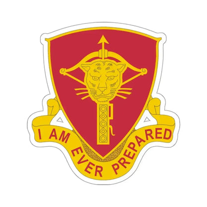 15 Ordnance Battalion (U.S. Army) STICKER Vinyl Kiss-Cut Decal 3 Inch White - The Sticker Space