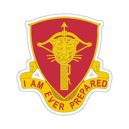 15 Ordnance Battalion (U.S. Army) STICKER Vinyl Kiss-Cut Decal 6 Inch White - The Sticker Space