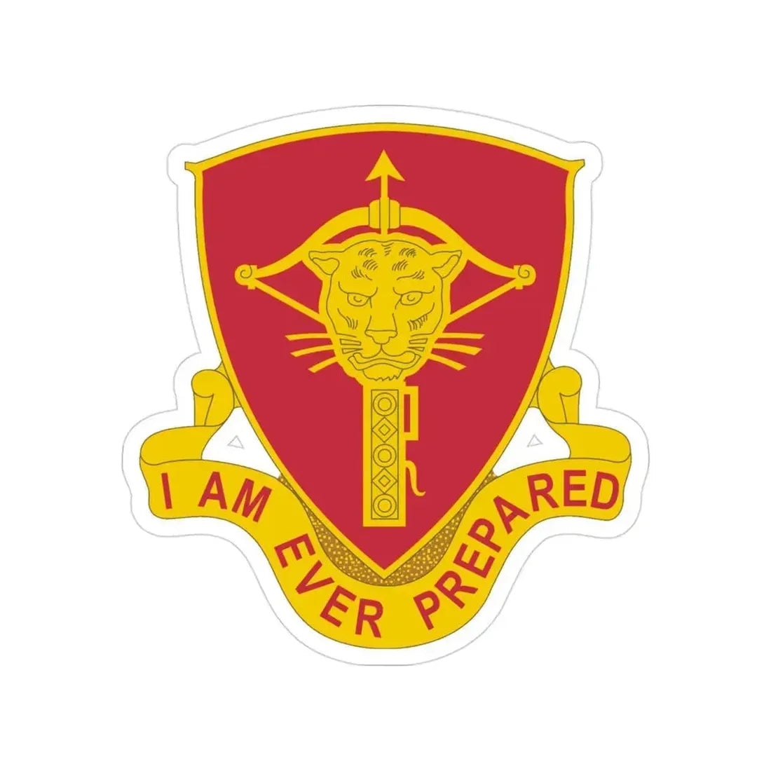 15 Ordnance Battalion (U.S. Army) Transparent STICKER Die-Cut Vinyl Decal 3 Inch - The Sticker Space