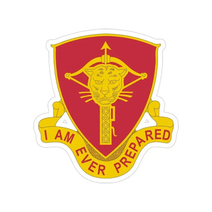 15 Ordnance Battalion (U.S. Army) Transparent STICKER Die-Cut Vinyl Decal 4 Inch - The Sticker Space