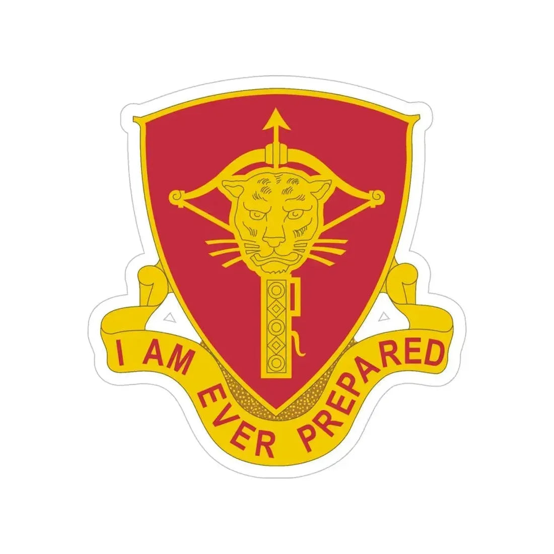 15 Ordnance Battalion (U.S. Army) Transparent STICKER Die-Cut Vinyl Decal 5 Inch - The Sticker Space