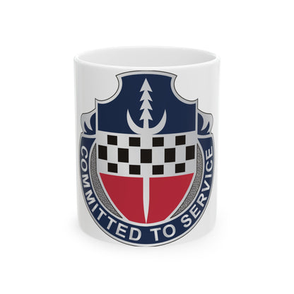 15 Personnel Services Battalion (U.S. Army) White Coffee Mug-11oz-The Sticker Space