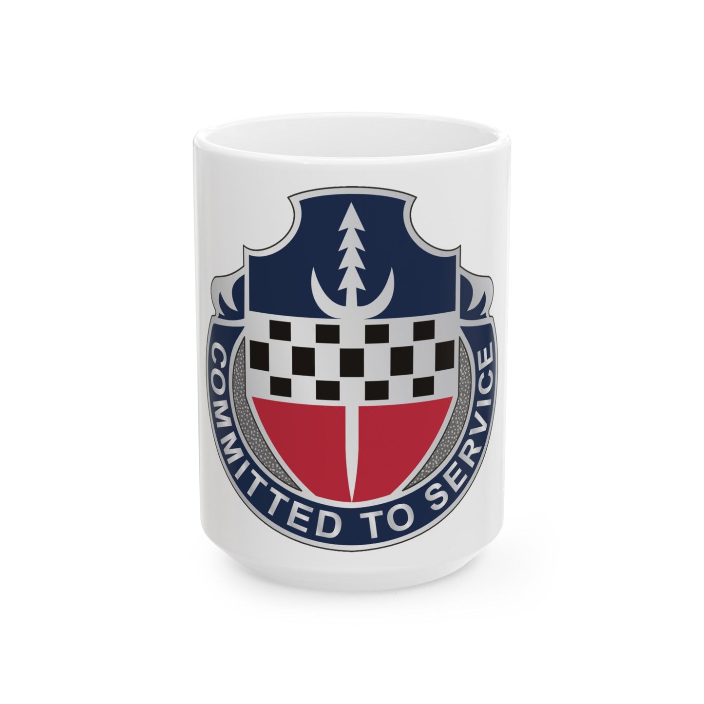 15 Personnel Services Battalion (U.S. Army) White Coffee Mug-15oz-The Sticker Space