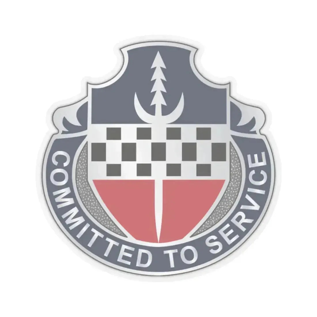 15 Personnel Services Battalion (U.S. Army) STICKER Vinyl Kiss-Cut Decal 2 Inch Transparent - The Sticker Space