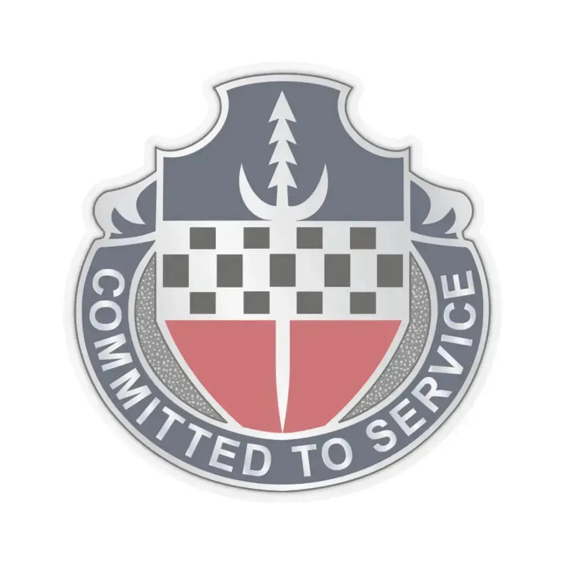 15 Personnel Services Battalion (U.S. Army) STICKER Vinyl Kiss-Cut Decal 3 Inch Transparent - The Sticker Space