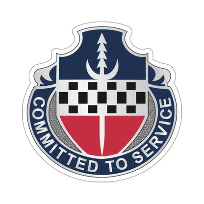 15 Personnel Services Battalion (U.S. Army) STICKER Vinyl Kiss-Cut Decal 3 Inch White - The Sticker Space