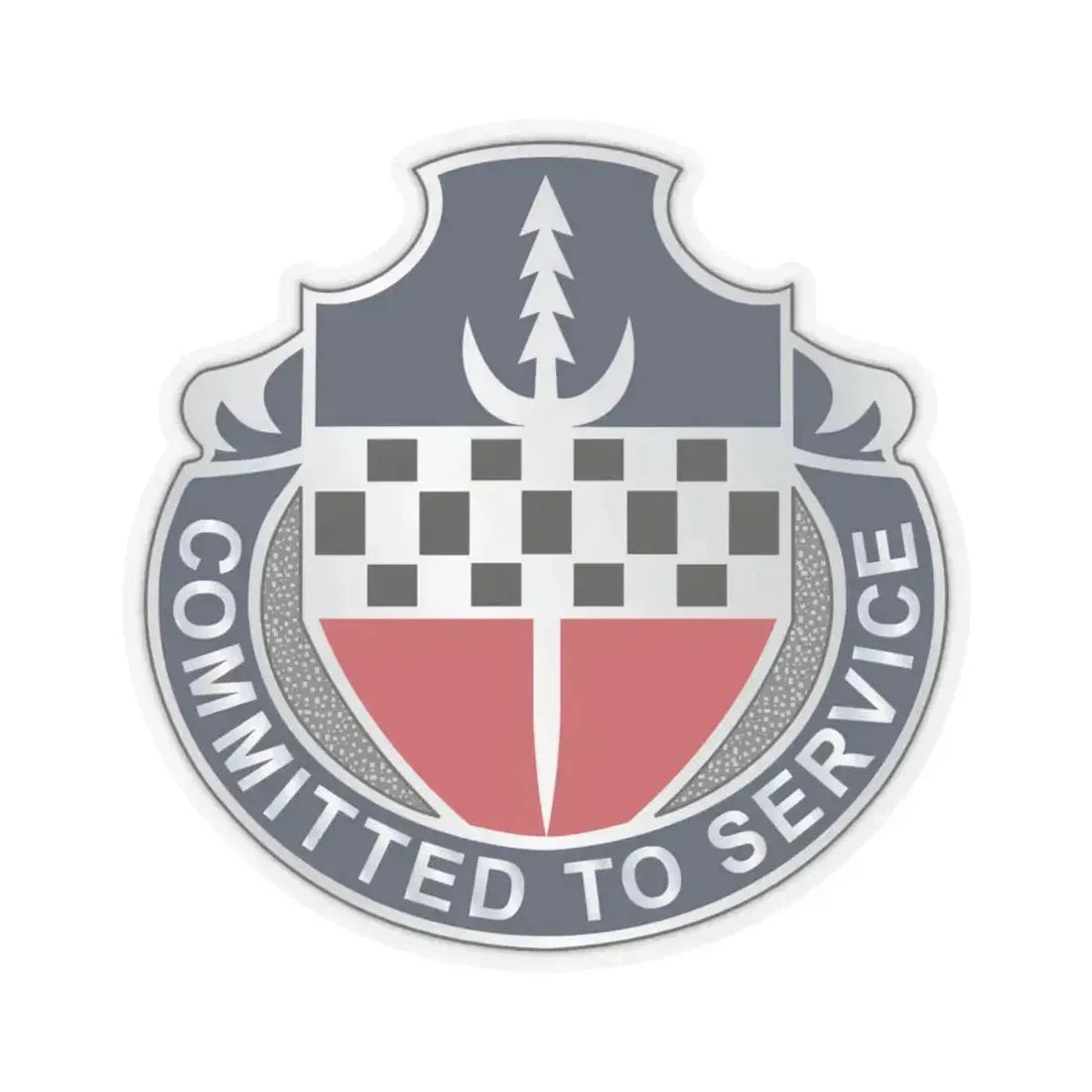 15 Personnel Services Battalion (U.S. Army) STICKER Vinyl Kiss-Cut Decal 6 Inch Transparent - The Sticker Space