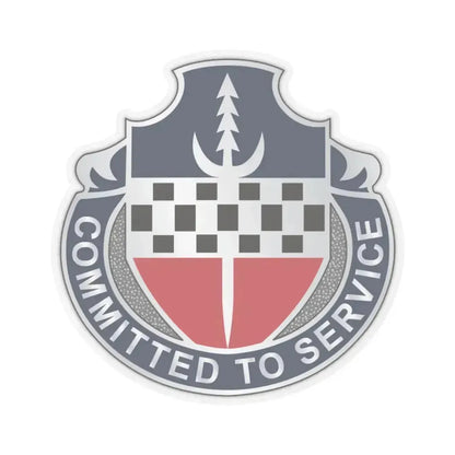 15 Personnel Services Battalion (U.S. Army) STICKER Vinyl Kiss-Cut Decal 6 Inch Transparent - The Sticker Space