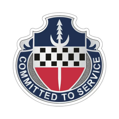 15 Personnel Services Battalion (U.S. Army) STICKER Vinyl Kiss-Cut Decal 6 Inch White - The Sticker Space